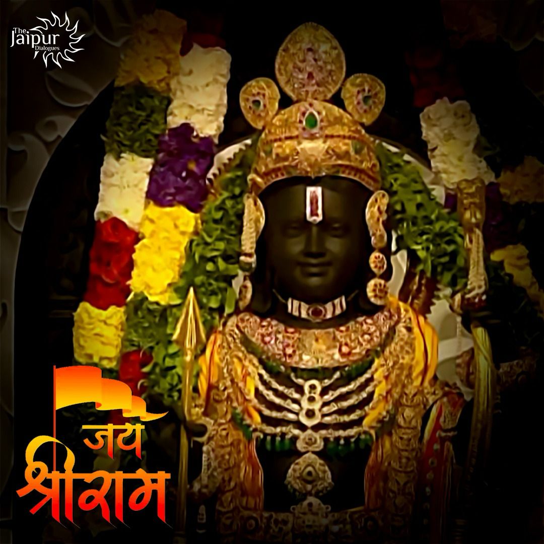 The wait is finally over!🚩 Jai Shri Ram!🙏
